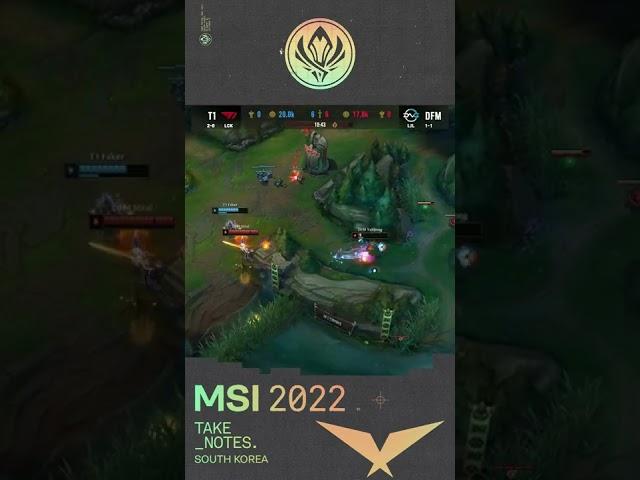"Typical Faker" | 2022 MSI