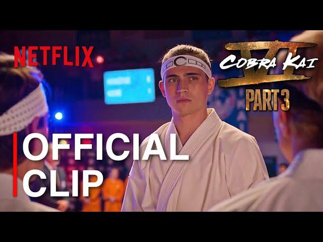 NEW Cobra Kai Season 6: Part 3 - OFFICIAL CLIP | Robby + Daniel