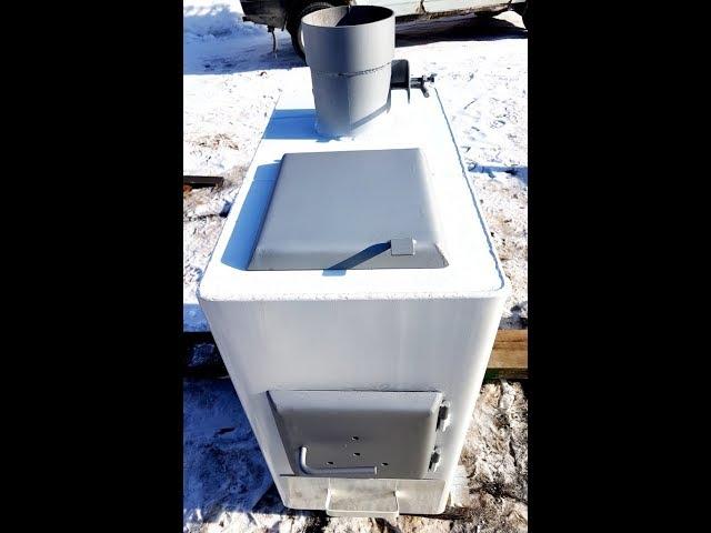 Котёл отопления с водяной плитой на 150 кв.м.(simple heating boiler )