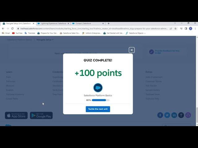 Navigate Setup || Salesforce Admin || Salesforce Trailhead || Challenge