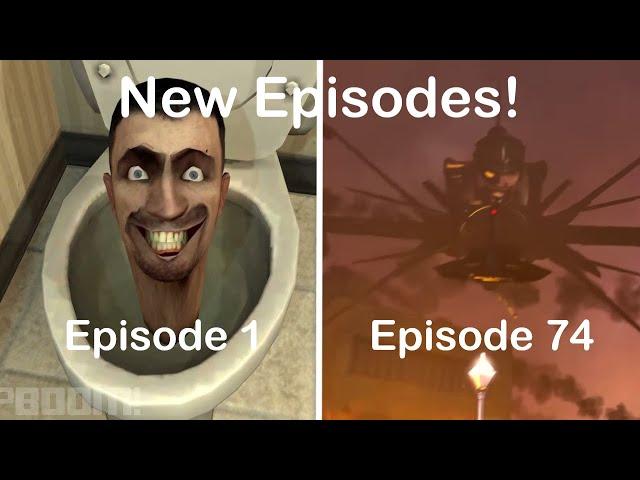 skibidi toilet 1 - 74 (all episodes) (Episode 75?)