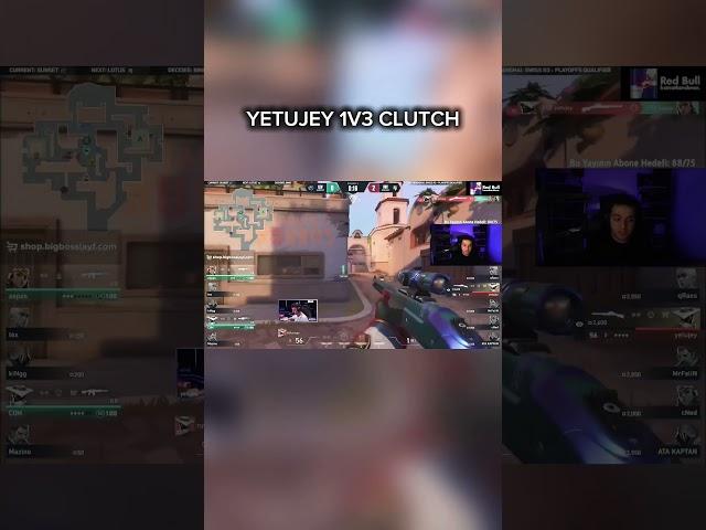 YETUJEY CLUTCH VS LEVİATAN #valorant #valorantclips