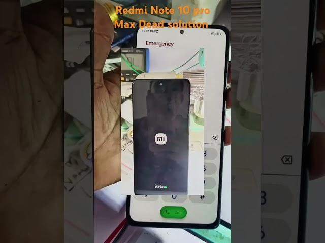 #redmi #note #10 #pro #Max #Dead #Se #solution