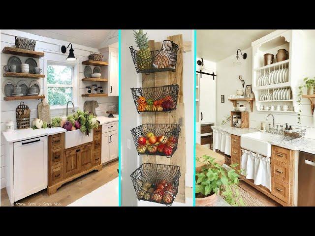 34 Farmhouse Kitchen Ideas for the Perfect Rustic Vibe | house beautiful