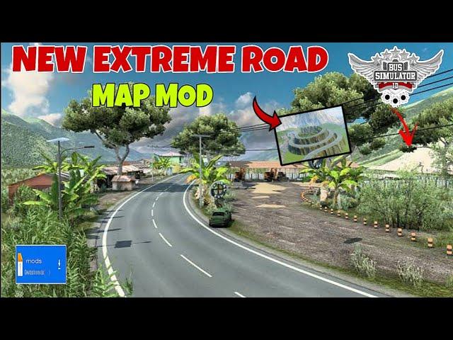 Map Mod Bussid 4.2 - New Extreme Road Map Mod For Bus Simulator Indonesia | Bussid Map Mod | Bussid