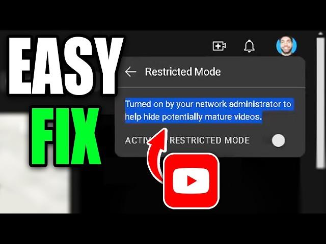 How To Fix YouTube Restricted Mode Turned On By Network Administrator - Easy Guide