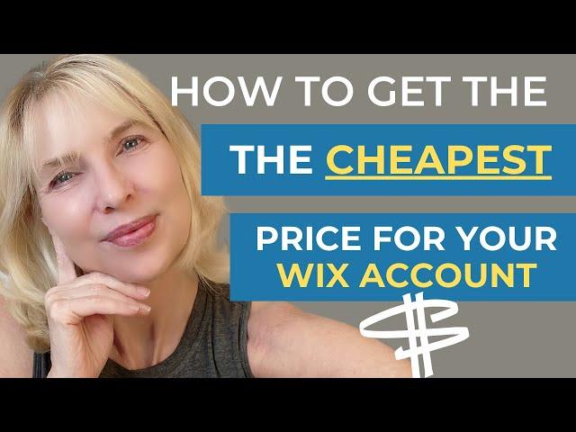 How to Get the Cheapest Wix Account - What is the Best Wix Premium Plan??