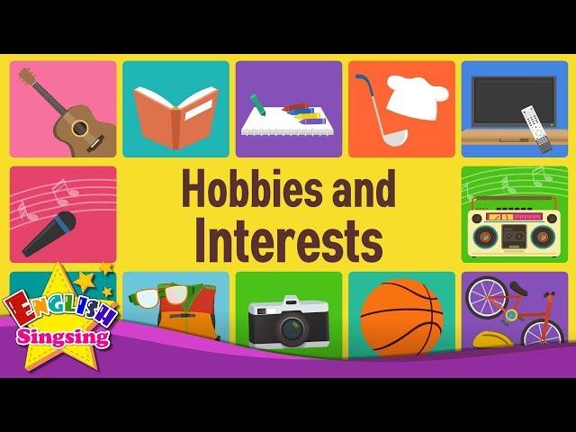 Kids vocabulary - Hobbies and Interests- What do you like doing? - Learn English for kids