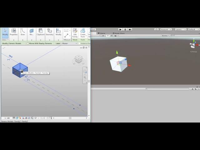 Revit & Unity3D Interaction