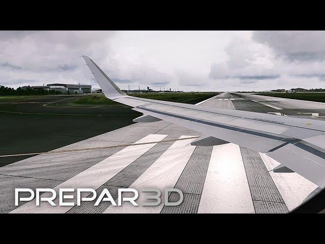 [Prepar3D] AMAZING GRAPHICS i7-6700k @ 4.4GHz A320 Departure and Takeoff from Istanbul