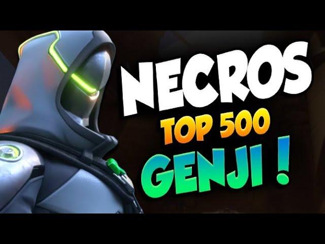 NECROS INSANE GENJI! [ OVERWATCH SEASON 19 TOP 500 ]