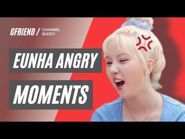 EUNHA GFRIEND ANGRY MOMENTS