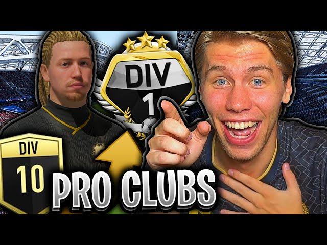 Vi bestemte oss for å spille PRO CLUBS helt til vi kommer til Division 1...  (Pro Clubs #1)