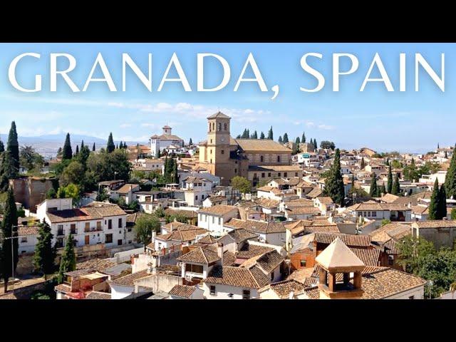 Spain’s Most UNDERRATED City - Granada, Spain 4k  (Granada Spain Vlog)