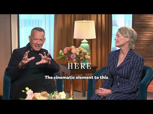 Here Movie Interview with Tom Hanks and Robin Wright