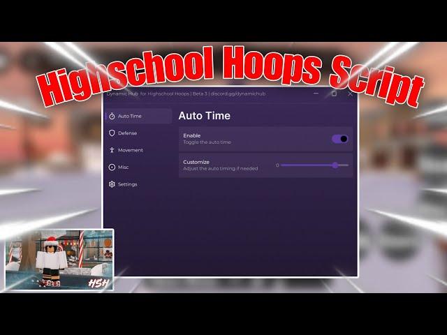 Highschool Hoops Demo Script GUI / Hack (AIMBOT, AUTO GUARD, MAG, AND MORE) *PASTEBIN*