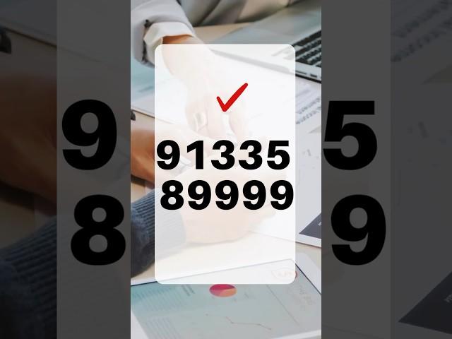 How to buy fancy mobile numbers #gagets #latest #online #tech #gaming #numerology ️ 9985585855