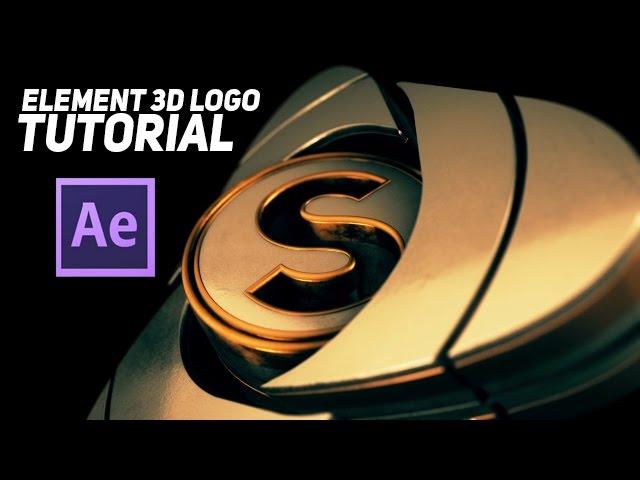 Tutorial | After Effects & Element 3D Epic Logo Animation |