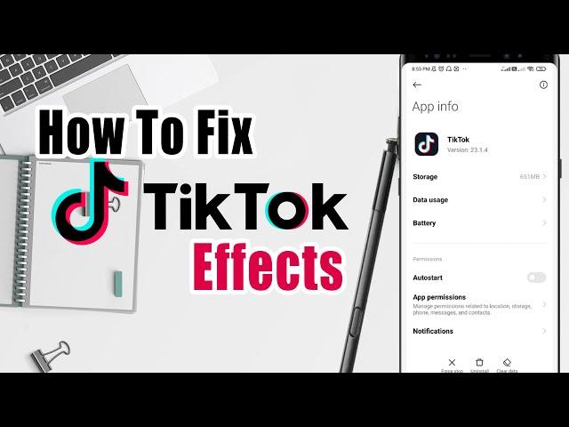 How to Fix Tiktok Effects Not Working on Android | TikTok Filters Not Showing