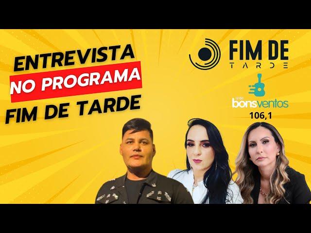 Programa Fim de Tarde com Marcos Teixeira e Claydson Silva