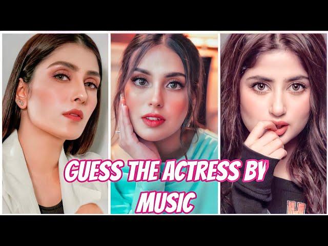 Guess the actress by thier drama music | Thinking brain