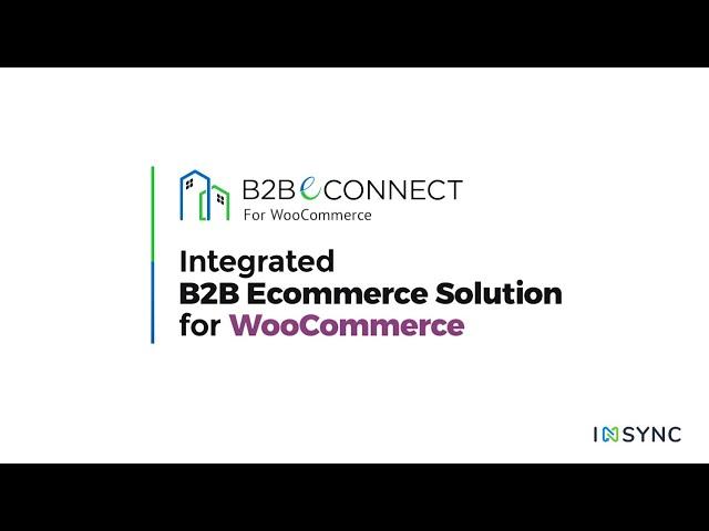 Integrated B2B Ecommerce Solution for WooCommerce