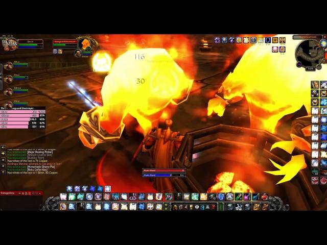 WoW Classic: Dwon Multiboxing 5 paladins: BRD