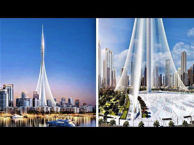 Dubai Builds World's Tallest Tower: 1300m+ Dubai Creek Tower | 2021