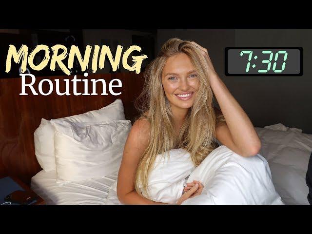 Model Morning Routine | Breakfast, Skincare, Hair | Romee Strijd