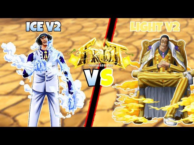 ICE V2 VS LIGHT V2 [FRUIT BATTLEGROUNDS]