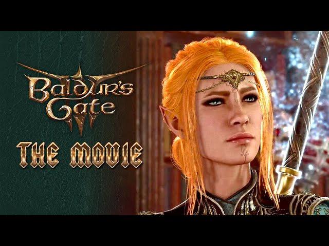 Baldur's Gate 3  THE MOVIE / ALL CUTSCENES / FULL STORY 【Elven Sorcerer / Fully Voiced】