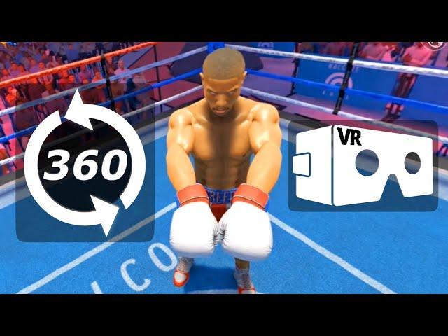  360 VR Video Boxing Rocky Balboa's CREED Rise to Glory Virtual Reality Immersive Game