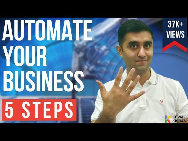 5 STEPS to AUTOMATE YOUR BUSINESS in Google Workspace | Google Forms | Google Sheets