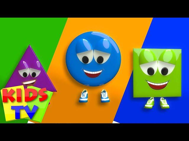 shapes song | shape kids tv | songs for children | nursery rhymes | rhyme for children