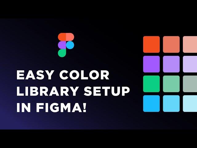 Master Figma: Create Your Color Library in 1 Minute!