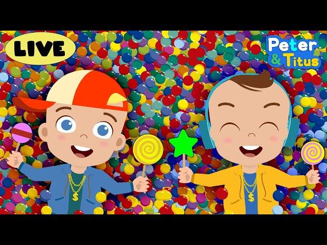 OLD MACDONALDS, The Finger Family Song, Boo Boo Song, Bingo | Nursery Rhymes - Peter and Titus