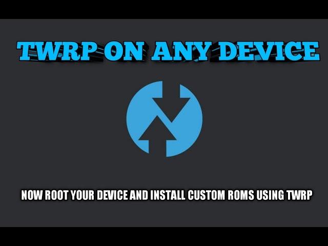 Install OFFICIAL TWRP recovery on any Android Device. |Custom recovery to ROOT | Redmi note 5/5plus.