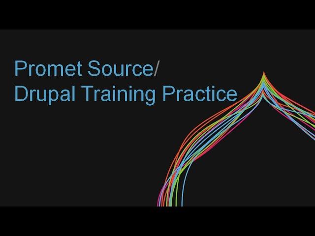 Drupal Training Services from Promet Source