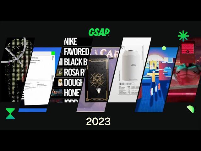 GSAP Showreel 2023