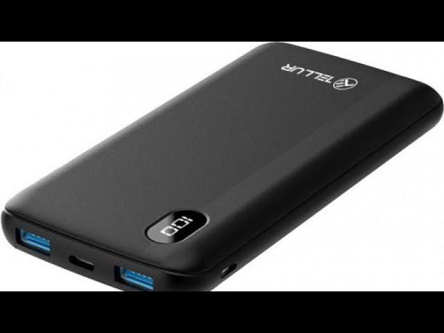 Tellur Power Bank. FAST charge, power, safe