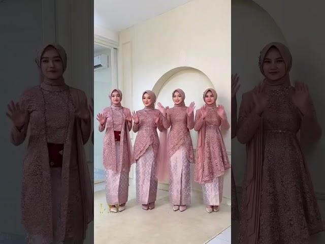 INSPIRASI DRESS BRIDESMAIDS | GAMIS | OOTD HIJAB | #shopeehaul #shortsvideo #dress #gamis #ootdhijab