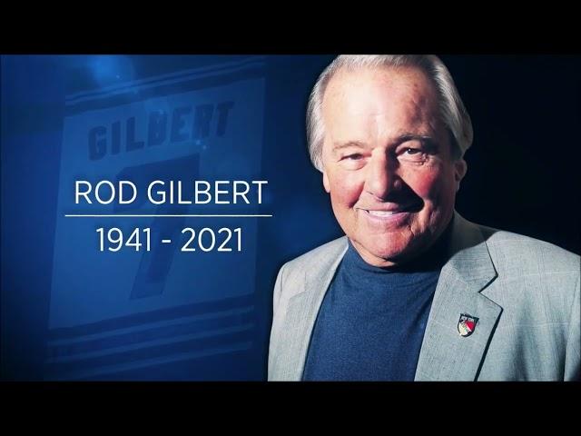 The New York Rangers Honoring Rod Gilbert on Opening Night