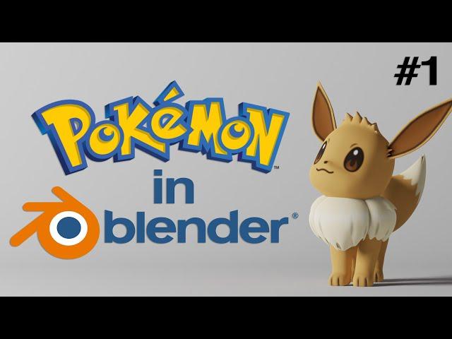 How to Import and Render 3D Pokémon Models in Blender [2.8 and Beyond]