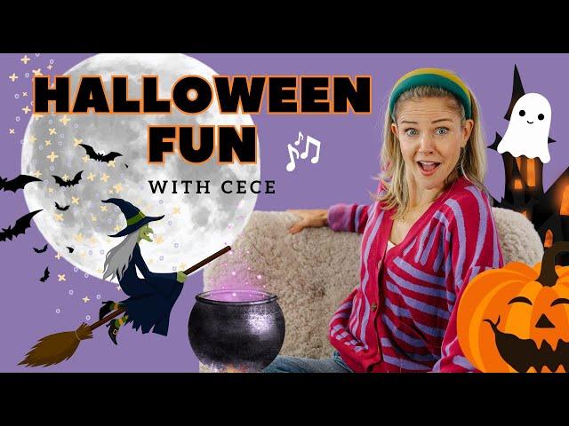 Halloween Song for Kids I Help CeCe on a Fun Monster Hunt | Sing Along and Dance