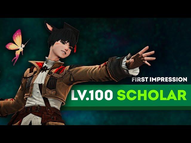 My first impression on Lv.100 Scholar (FFXIV DAWNTRAIL)