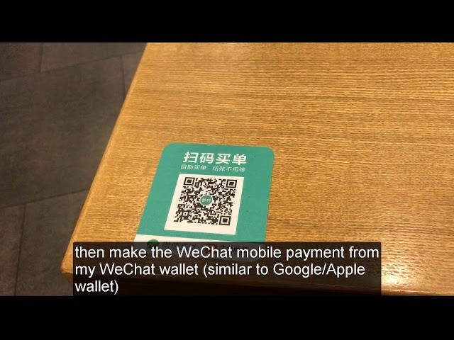 A cashless society, living in China