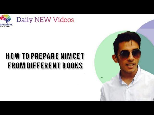 How To Prepare NIMCET 2022/23 from Different Books