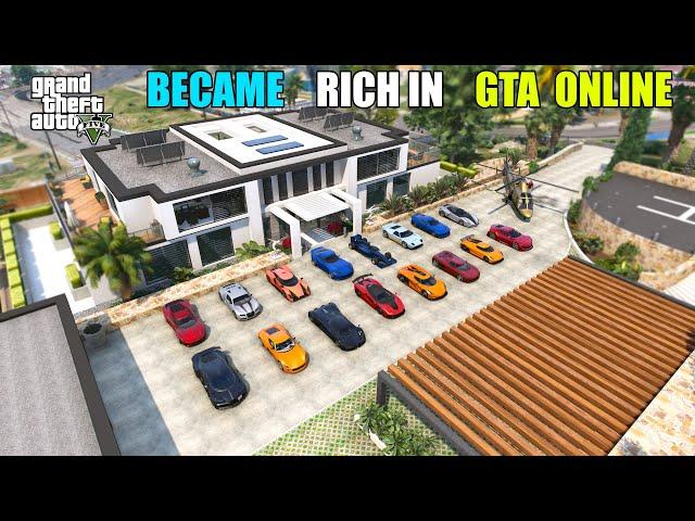 WE BECAME MILTI MILLIONAIRE IN GTA ONLINE