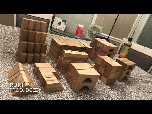 Making DIY Wooden Blocks for Kids