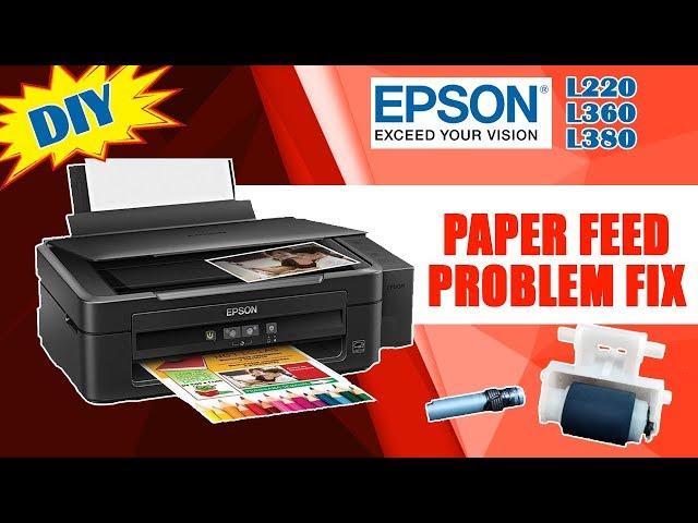 DIY EPSON PRINTER PAPER FEED PROBLEM FIX